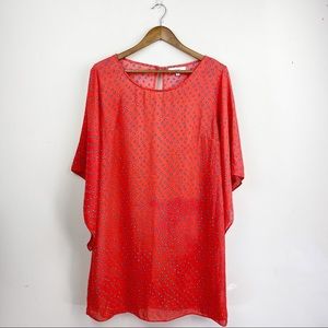 UMGEE SHEER FLOWY DRESS Large